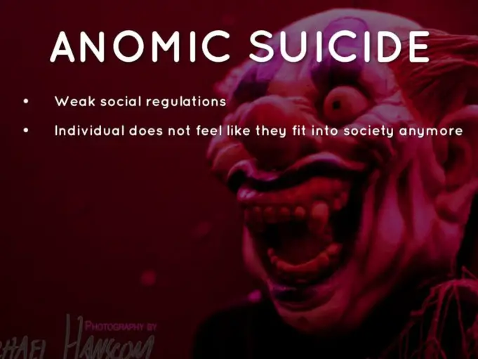 Anomic Suicide